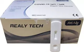 Test rapid COVID-19 anticorpi IgG/IgM, 1 bucata, Realy Teach