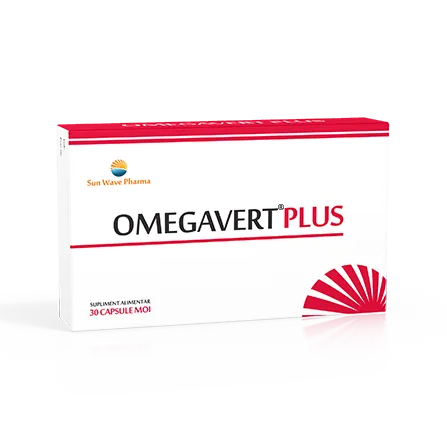 Omegavert Plus, 30 capsule, Sunwave