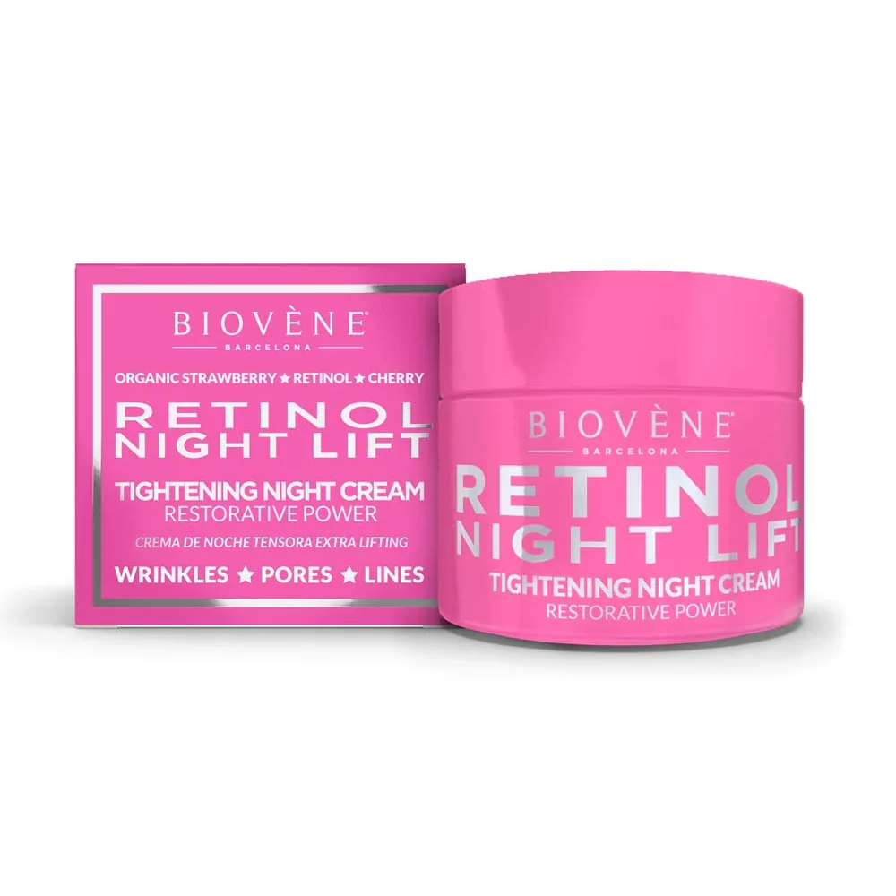 Crema de noapte Retinol Night, 50ml, Biovene | Dr. Max Farmacia