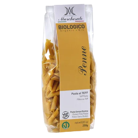 Penne din teff fara gluten Bio, 250g, Marchesato