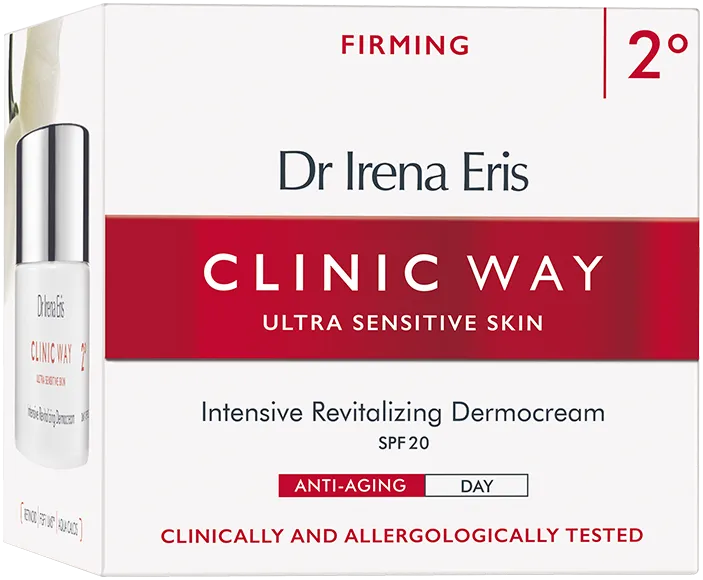 Crema de zi anti-aging fermitate SPF20 Clinic Way 2°, 50ml, Dr. Irena Eris 