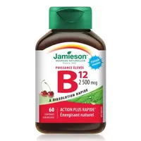 Vitamina B12 2500 mcg, 60 tablete, Jamieson