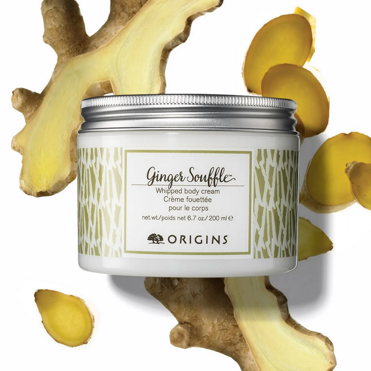 Crema pentru corp Ginger Souffle, 200ml, Origins
