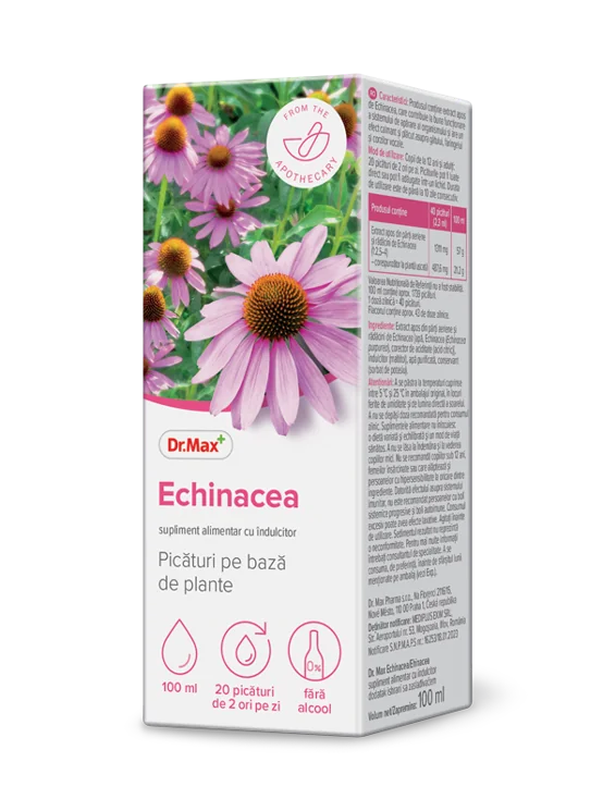 Dr. Max Echinacea Picaturi, 100ml