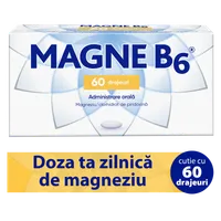 Magne B6, 60 drajeuri, Sanofi