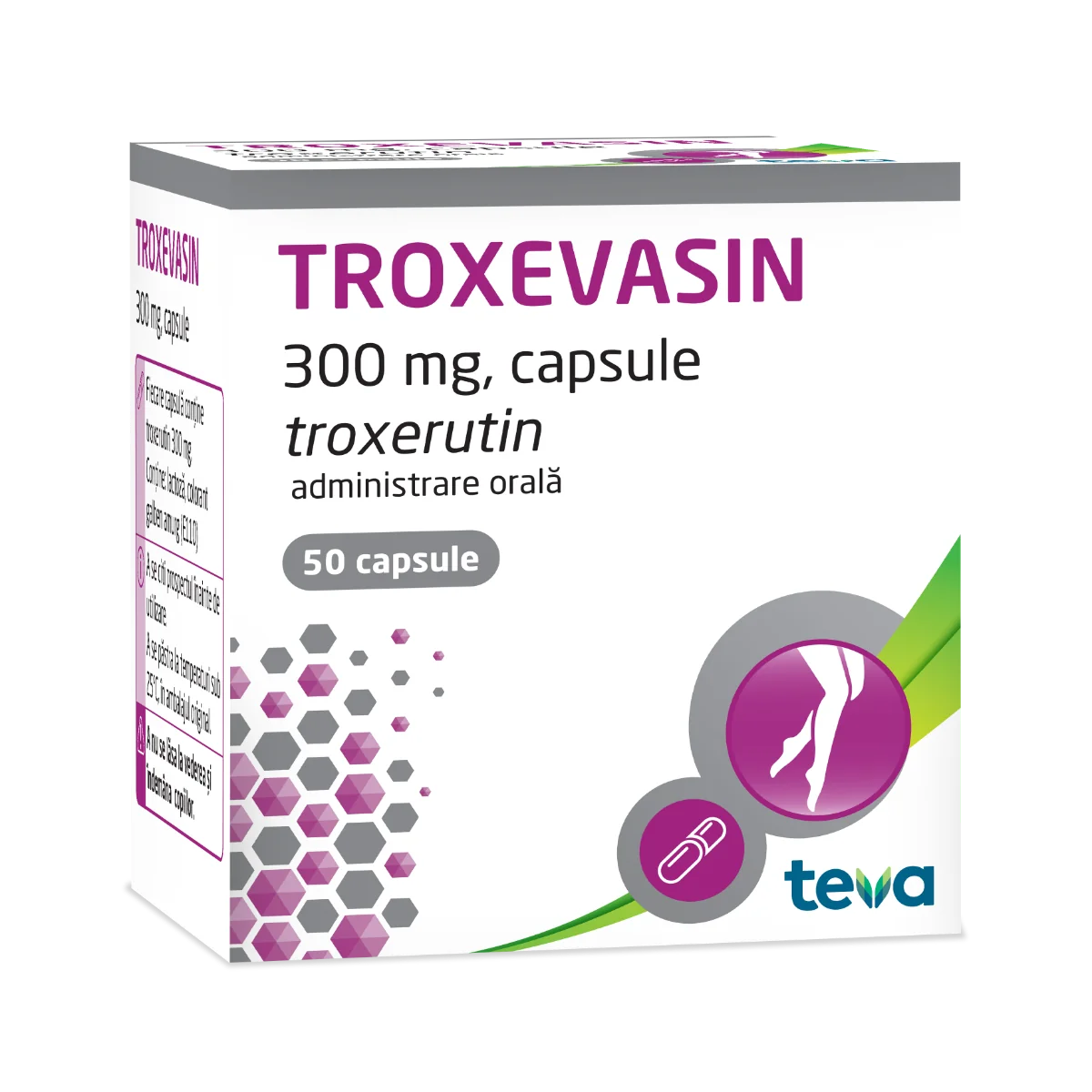 Troxevasin, 50 capsule, Actavis
