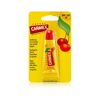 Balsam reparator pentru buze uscate si crapate cu aroma de cirese, 10g, Carmex 