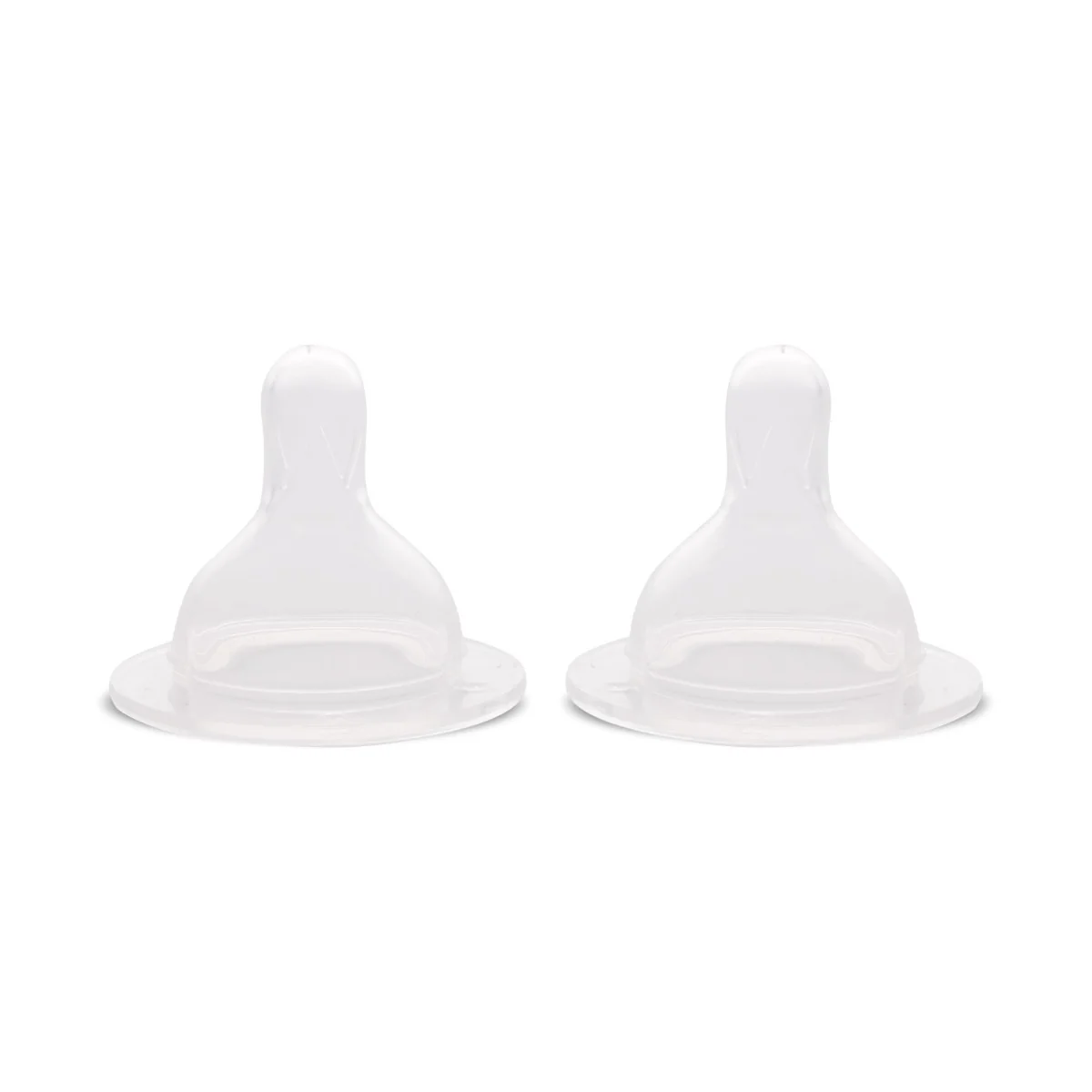 Set tetine din silicon cu debit rapid L pentru +6 luni, 2 bucati, Lorelli