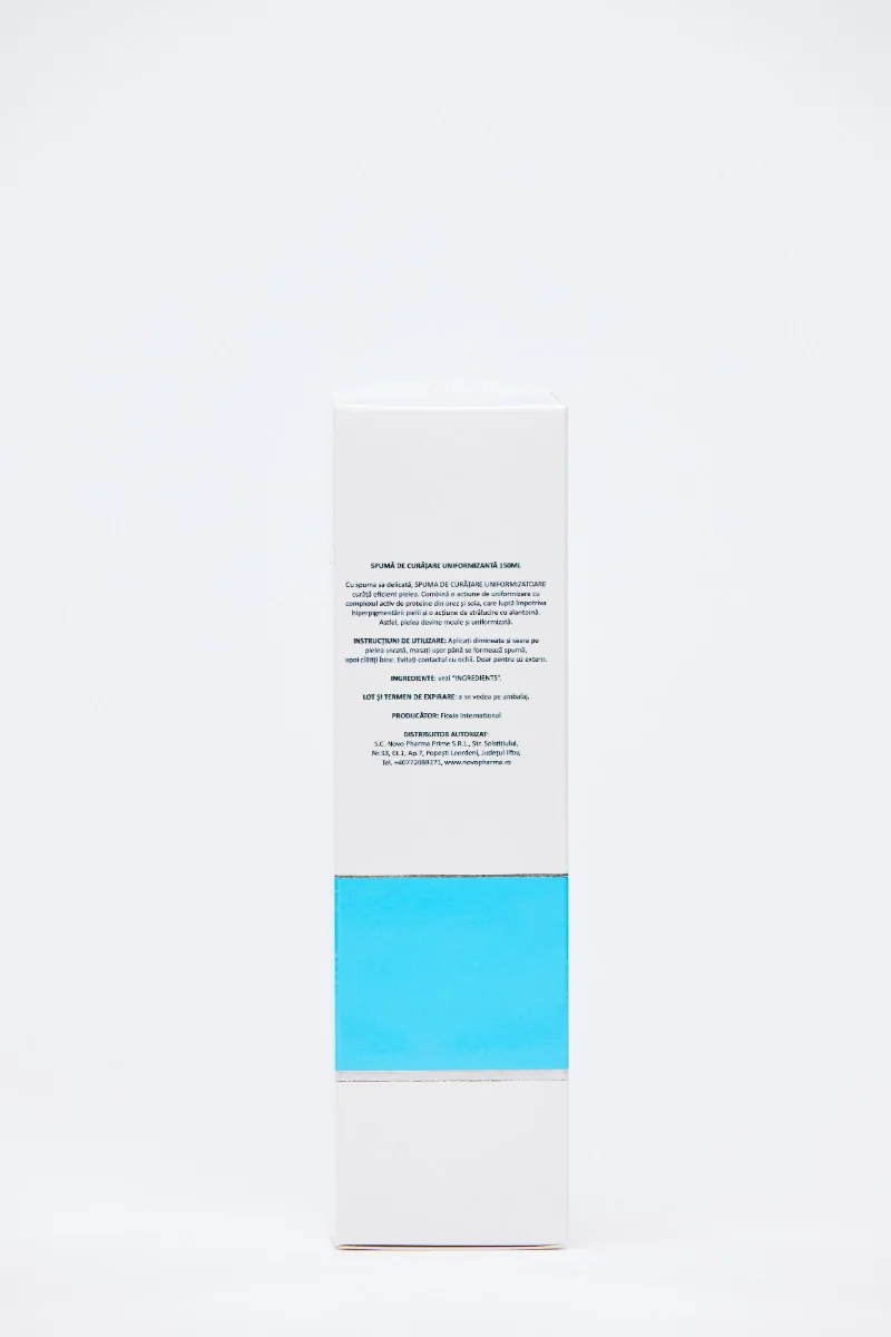 Spuma de curatare uniformizanta, 150ml, Floxia