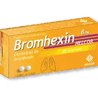Bromhexin 8mg, 20 comprimate, AC Helcor