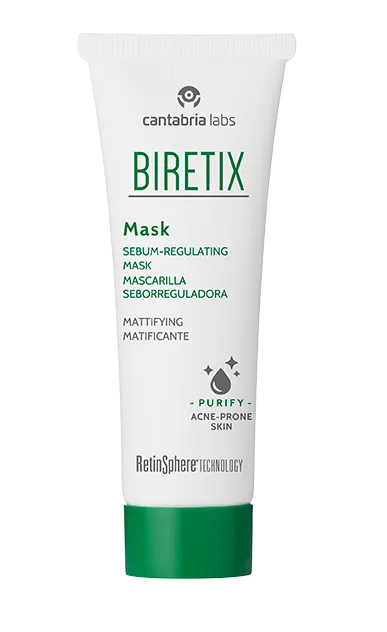 Masca pentru piele cu tendinta acneica Biretix, 25ml, Cantabria Labs