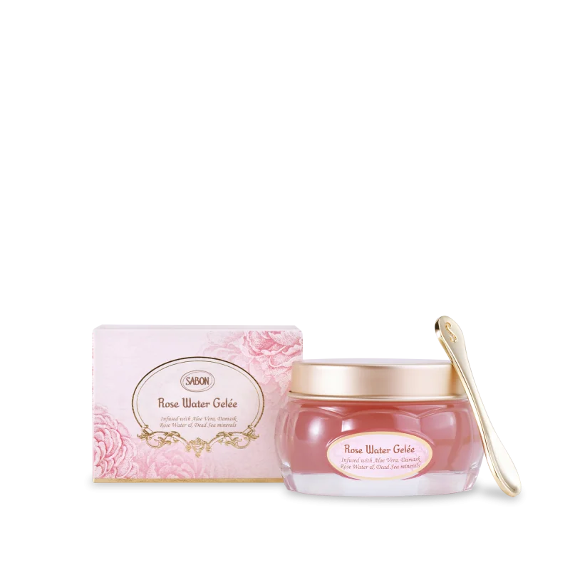 Gel hidratant cu apa de trandafir, 80ml, Sabon
