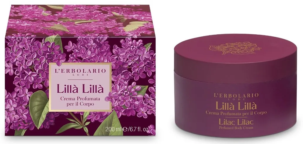 L'Erbolario Crema de corp Lilac, 200ml
