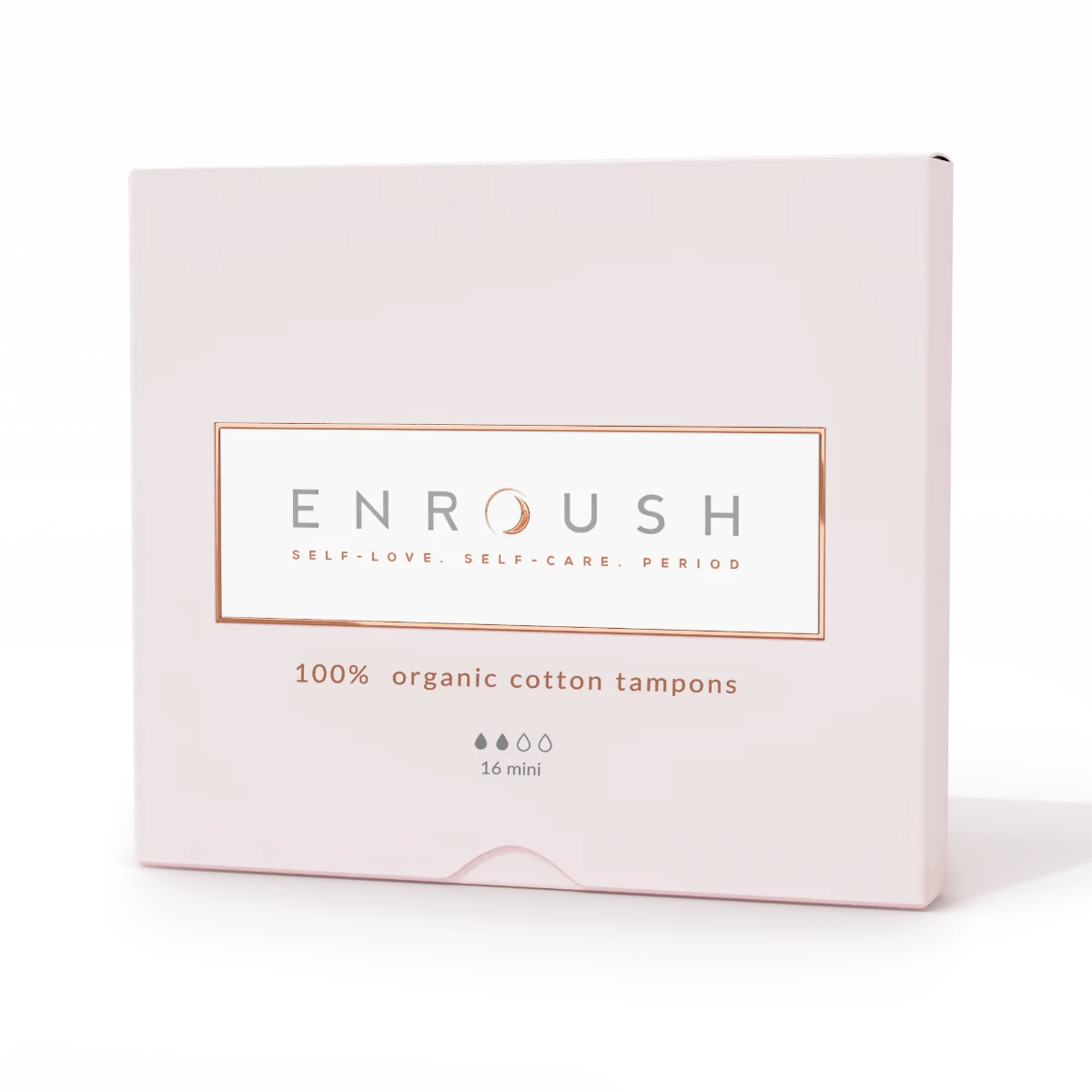 Tampoane 100% organice Mini, 16 bucati, Enroush