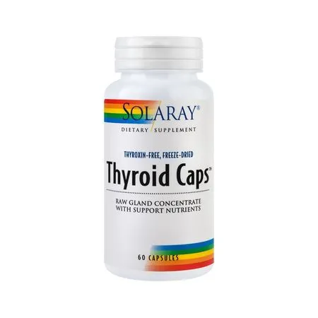 Solaray  Thyroid Caps, 60 capsule, Secom