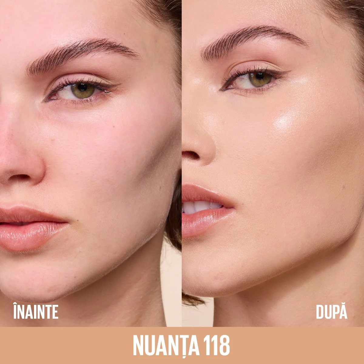 Fond de ten Lifter Plump & Glow Nr. 118, 30ml, Maybelline