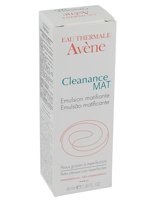 Emulsie matifianta pentru ten gras cu imperfectiuni Cleanance Mat, 40 ml, Avene