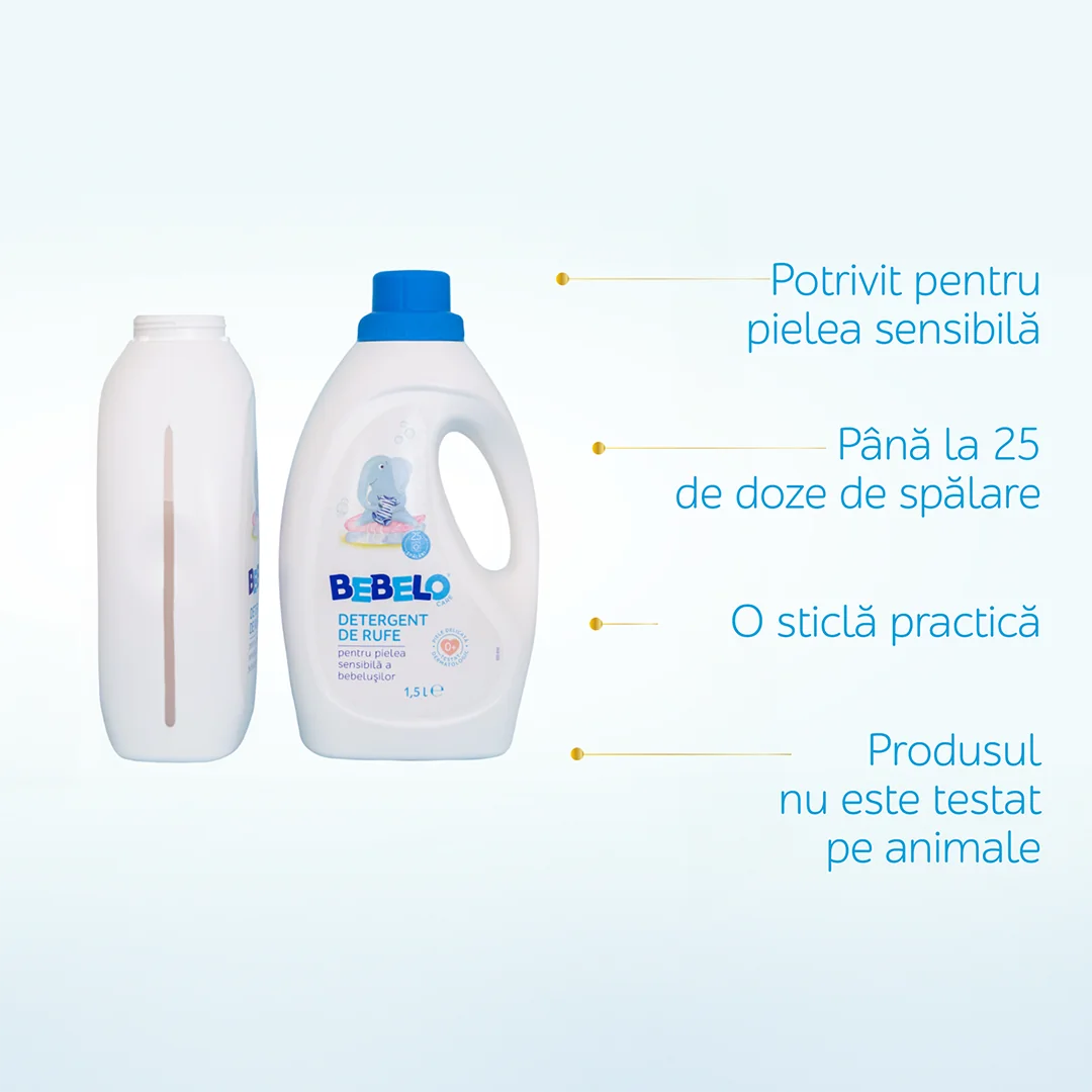 Bebelo Detergent lichid, 1,5l
