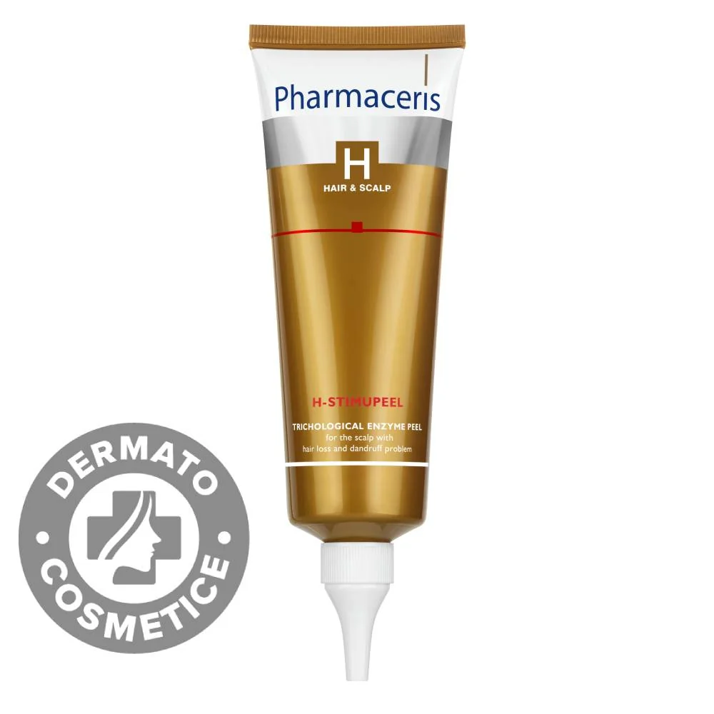 Peeling curatare pentru scalp cu matreata si caderea parului Stimupeel H, 125ml, Pharmaceris