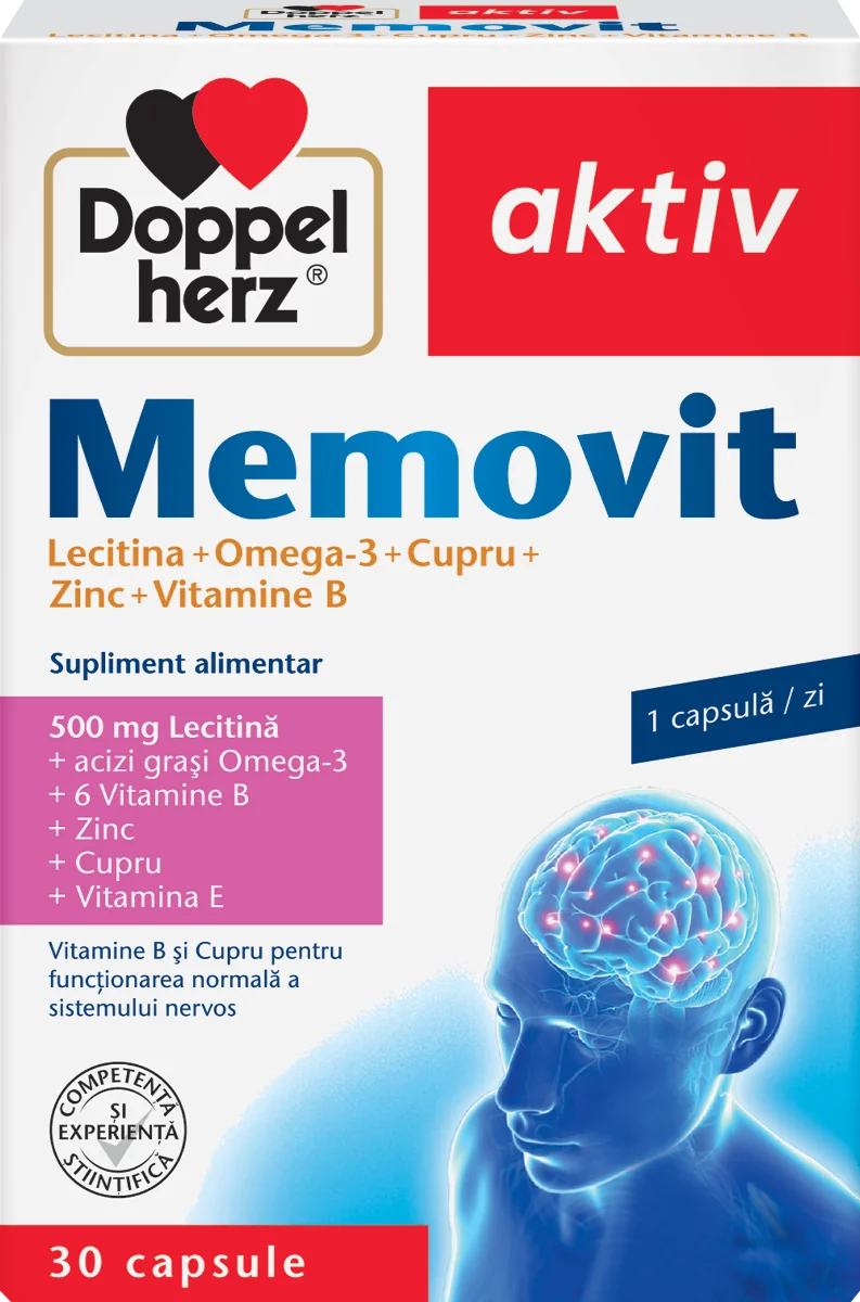 Memovit, 30 capsule, Doppelherz