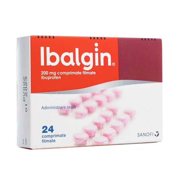 Ibalgin 200mg, 24 comprimate filmate, Sanofi