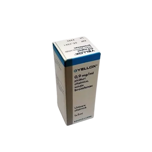 Yellox solutie picaturi oftalmice 0.9mg, 5ml, Bausch & Lomb