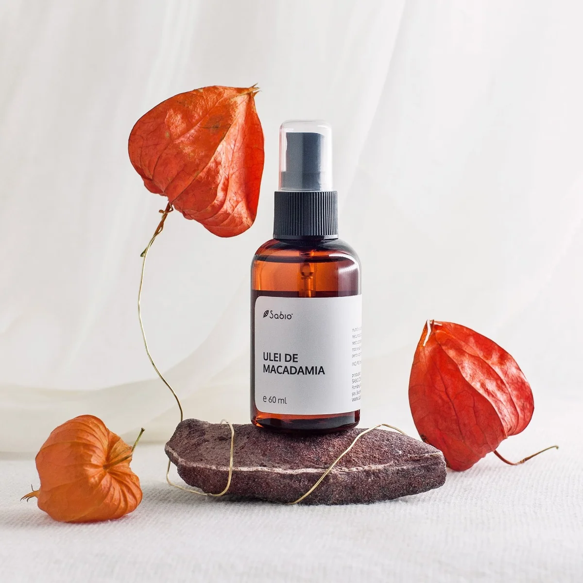 Ulei de macadamia, 60ml, Sabio