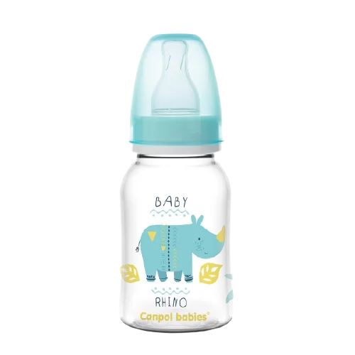 Biberon cu gat ingust PP Africa, 120ml, Canpol Babies