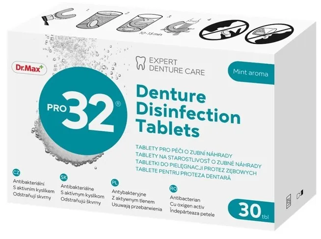 Pro32 Tablete pentru proteza dentara, 30 bucati