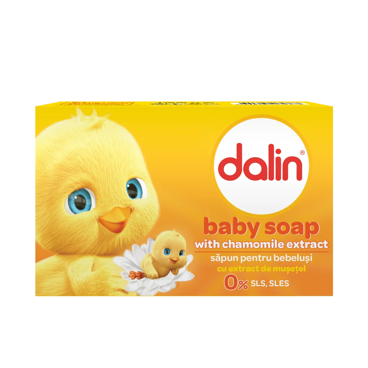 Sapun solid cu musetel, 100g, Dalin