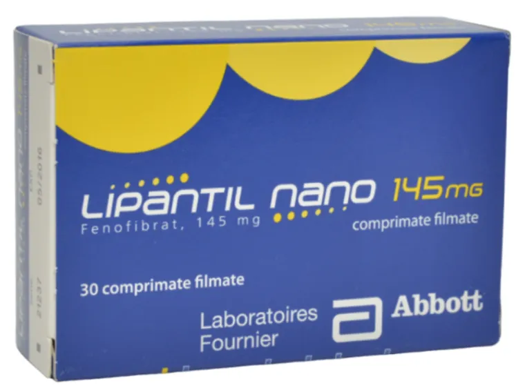 Lipantil Nano 145mg, 30 comprimate filmate, Laboratoires Fournier
