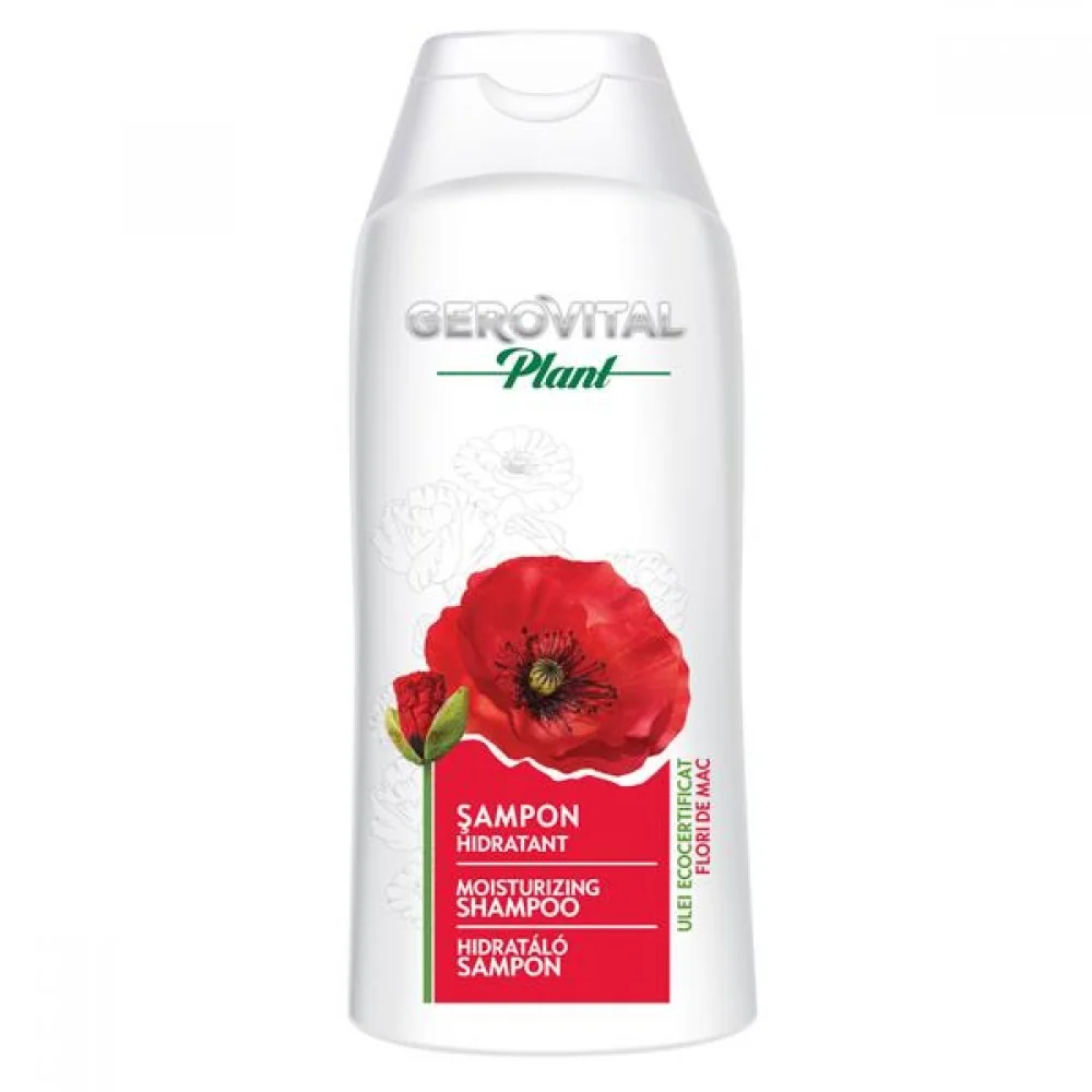 Sampon hidratant Plant, 200ml, Gerovital