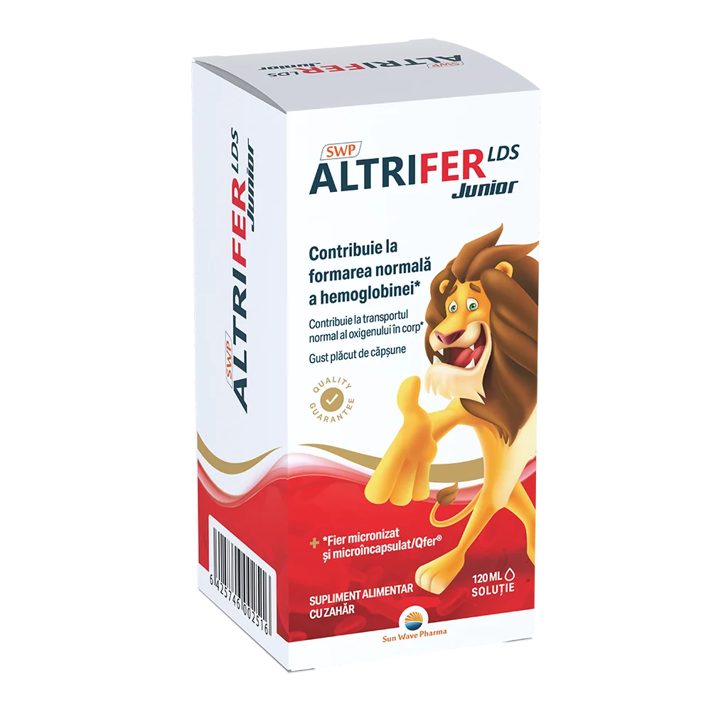 Solutie Altrifer LDS Junior, 120ml, Sun Wave Pharma 