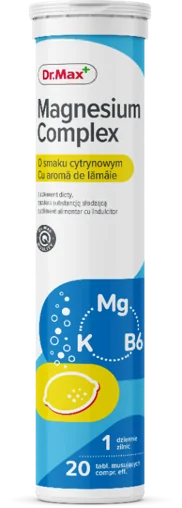 Dr.Max Magnesium Complex, 20 comprimate efervescente