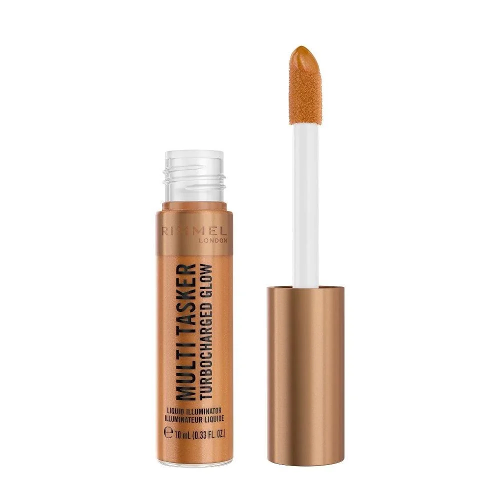 Iluminator lichid multifunctional Turbocharged Glow Nr. 008 It's Giving Bronze, 10ml, Rimmel London