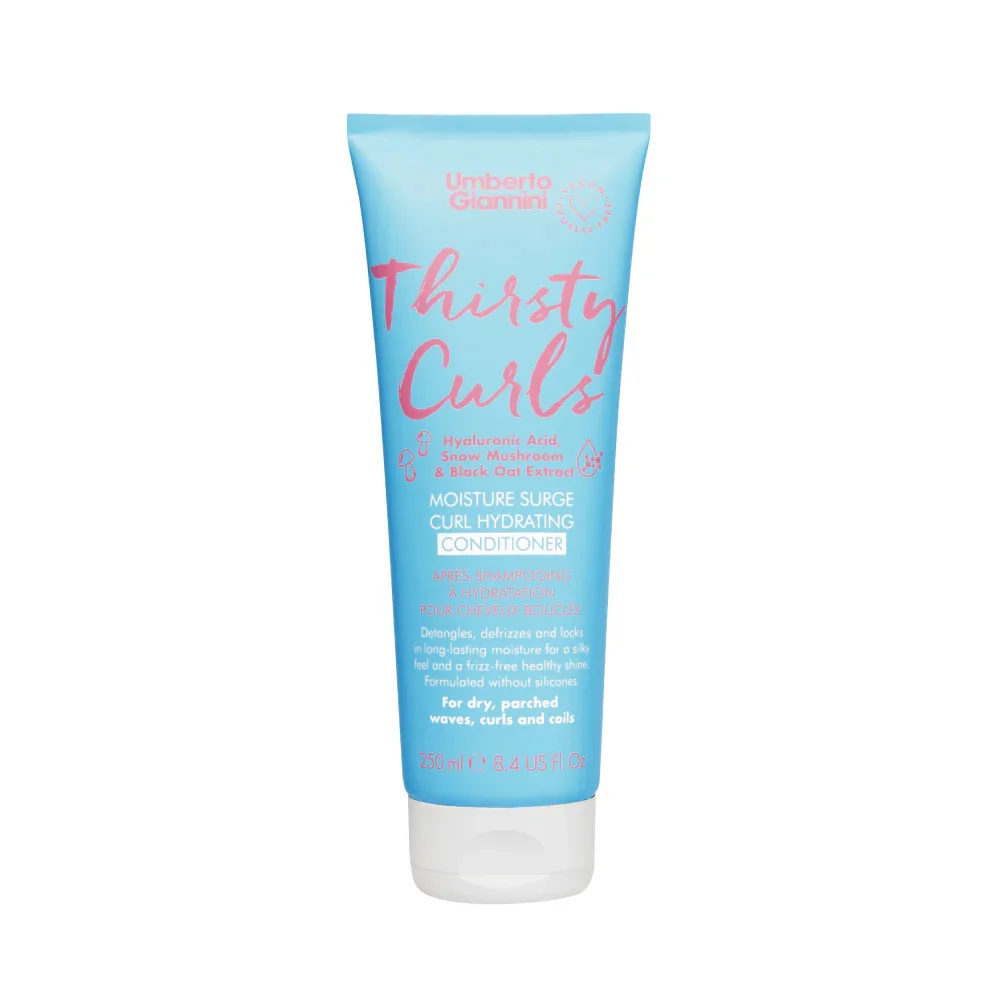 Balsam hidratant cu Acid Hialuronic pentru par cret & uscat, 250ml, Umberto Giannini