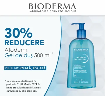 Ofretele Lunii Martie 2024 Bioderma Gel de dus 500ml