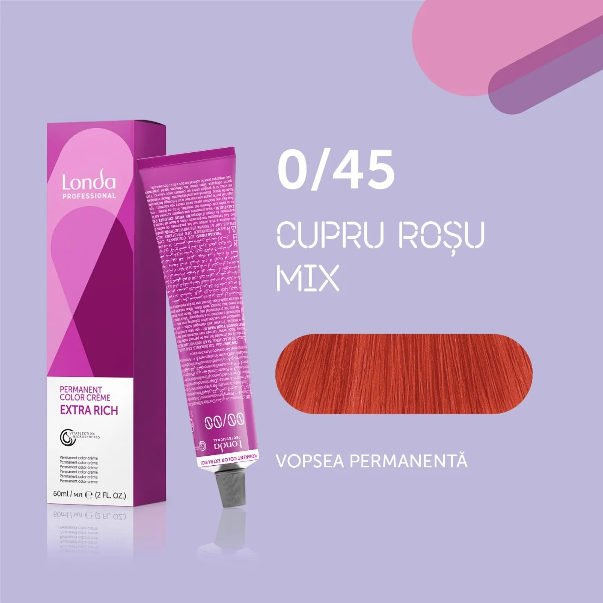 Vopsea permanenta 0/45 Extra Rich, 60ml, Londa Professional