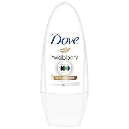 Deodorant roll-on Invisible Dry, 50ml, Dove