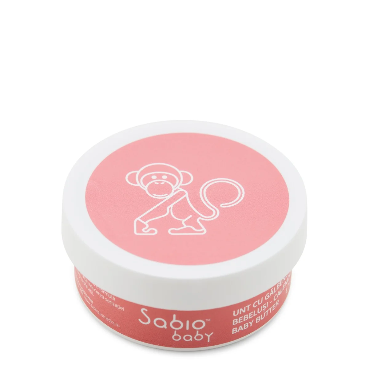 Unt de corp cu galbenele pentru bebelusi, 50ml, Sabio
