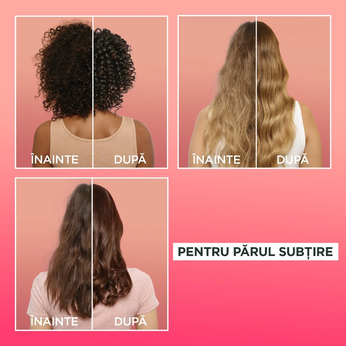 Sampon pentru parul subtire Hair Food Pepene Verde, 350ml, Fructis