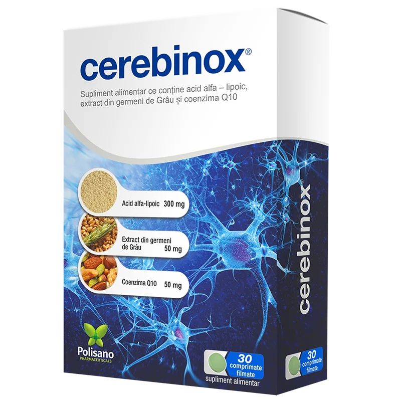 Cerebinox, 30 capsule, Polisano