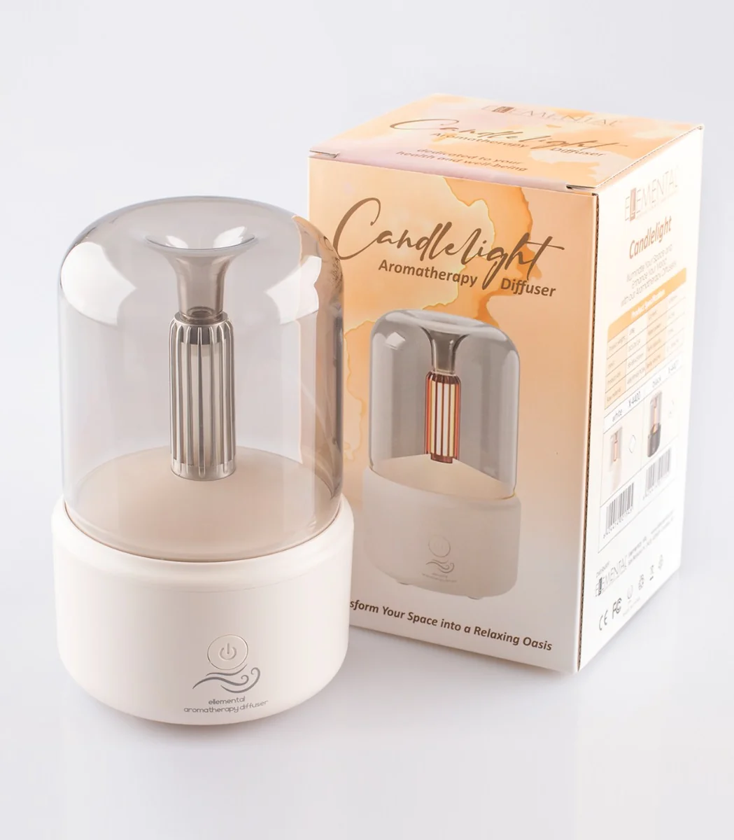 Difuzor de arome Candlelight White, 1 bucata, Ellemental
