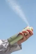 Deodorant spray