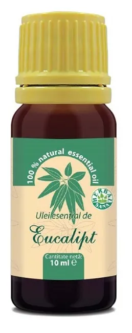 Ulei esential de eucalipt, 10ml, Herbavit