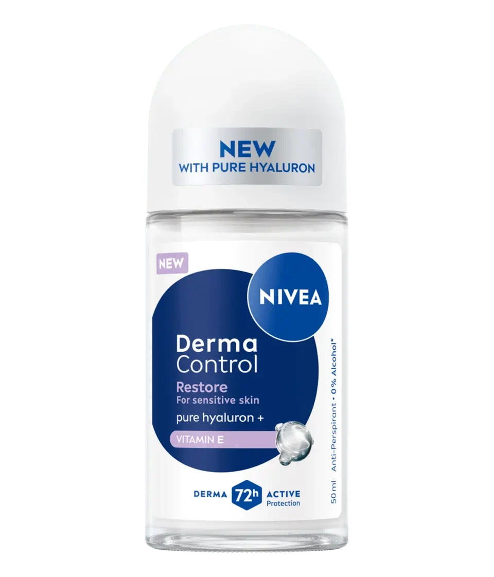 Deodorant roll-on pentru femei Derma Control Restore, 50ml, Nivea