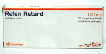 Refen Retard 100mg, 20 comprimate, Hemofarm 
