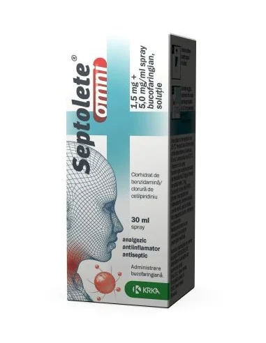 Septolete Omni spray, 30 ml, KRKA