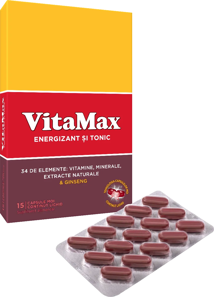 Vitamax, 15 capsule, Perrigo 