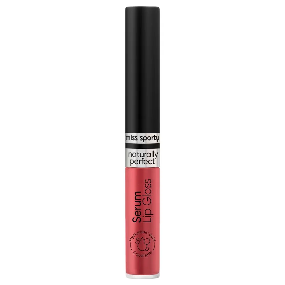 Gloss pentru buze Serum Naturally Perfect Nude Pink 20, 2.3 ml, Miss Sporty